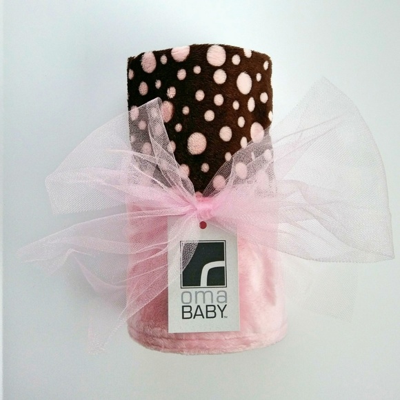 Baby Blanket & Wipe Set - Handcrafted - Minky - Picture 1 of 5